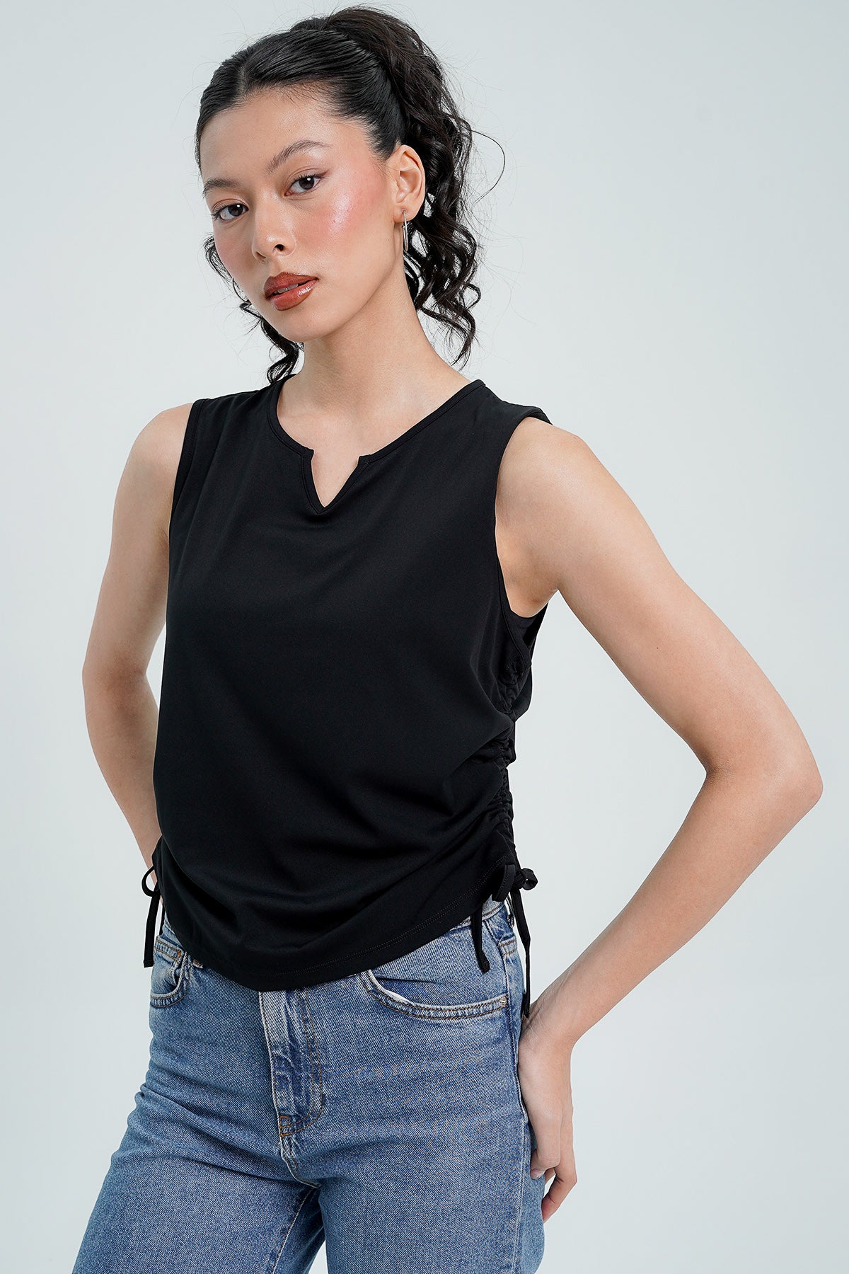 Rush Tank Top in Black