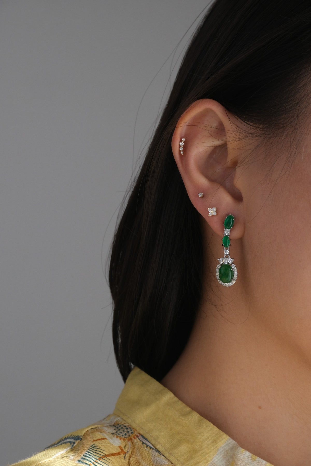 Shu Green Earrings