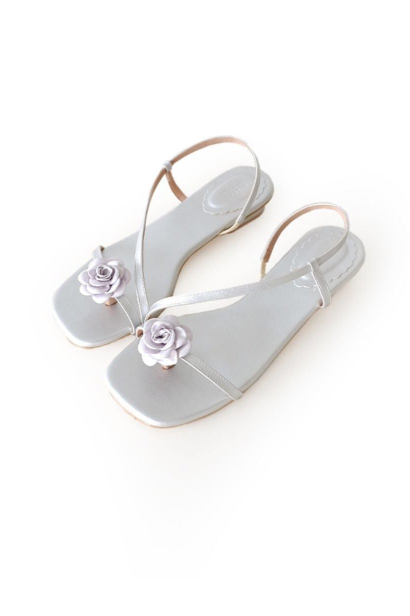 Silver Anna Sandal