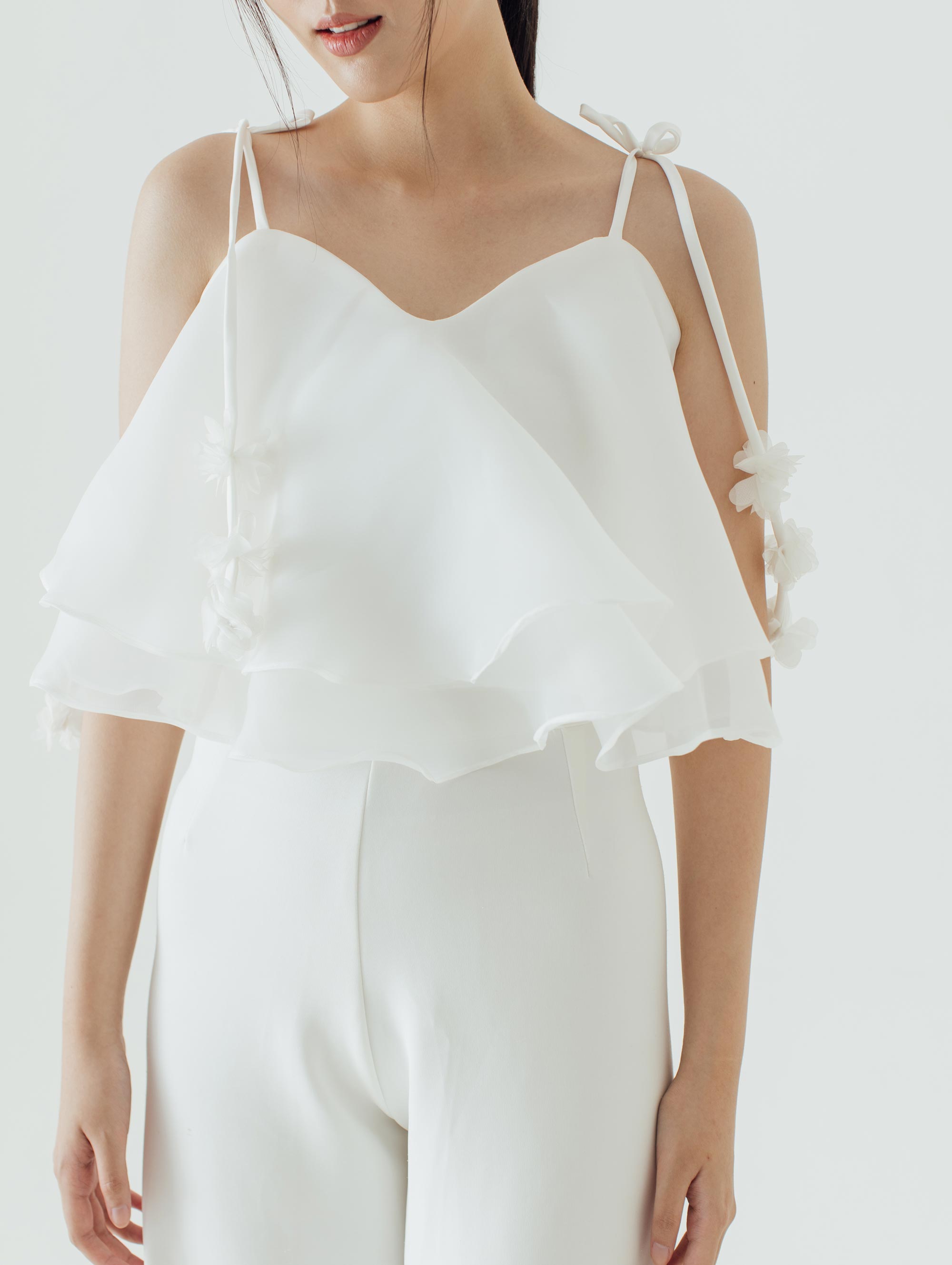 Camille Top In White (2 LEFT)