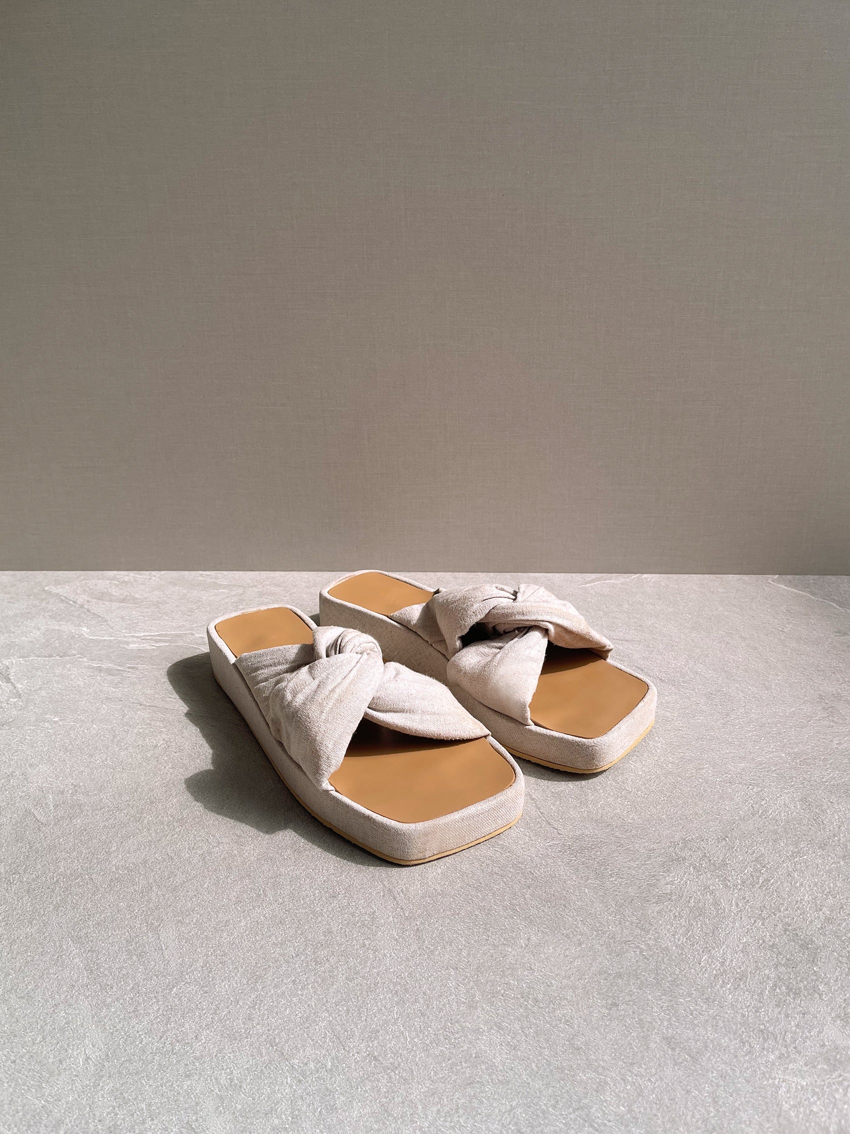 Clay Sandals In Sand