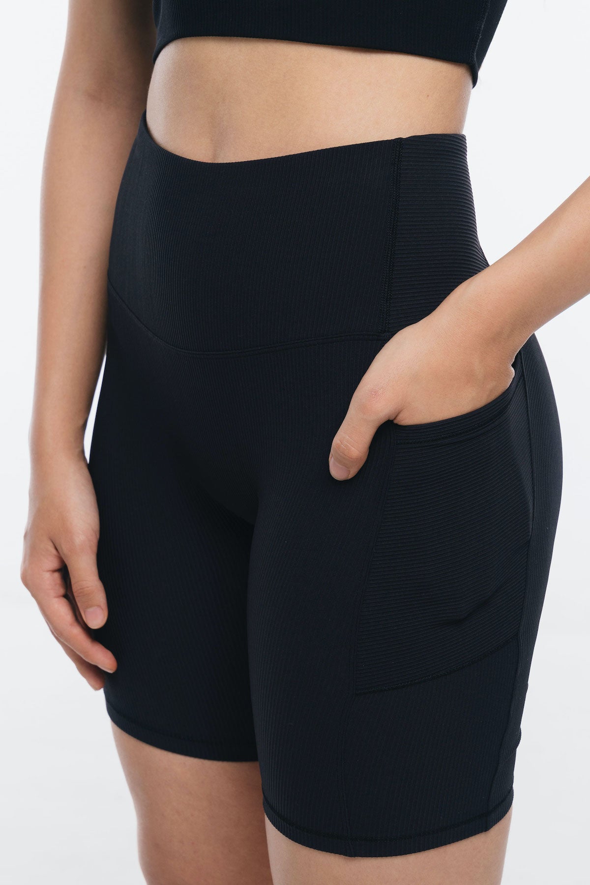 Freedom Biker Short in Black (2 LEFT)